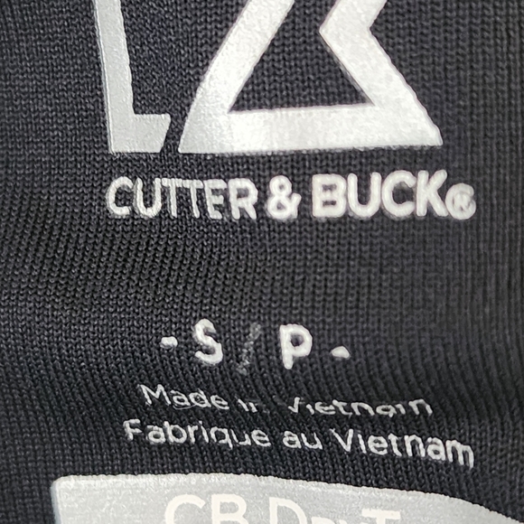 Cuter And Buck Drytec Women’s Black and White Quarter Zip Pop Over Size Small - Picture 8 of 10